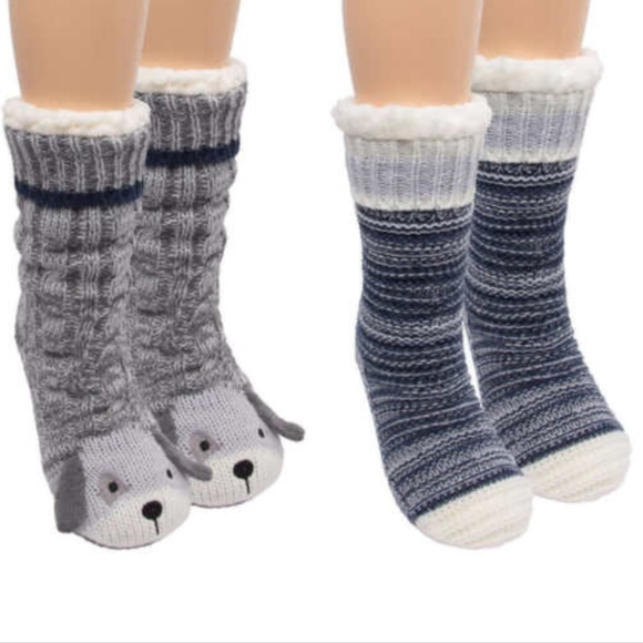 JANE AND BLEECKER Accessories - Jane & Bleecker Ladies' Chunky Slipper Sock, Shoe JANE AND BLEECKER Accessories - Jane & Bleecker Ladies' Chunky Slipper Sock, Shoe